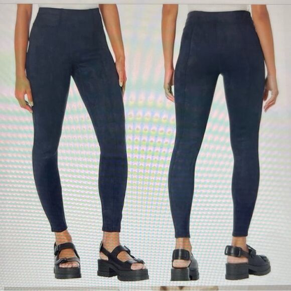 SPANX Faux Suede Leggings - Picture 9 of 9